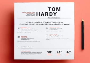 Create a professional resume or cover letter