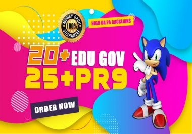 Boost your Rank With 20. Edu. Gov 25 Pr9 SEO Backlinks