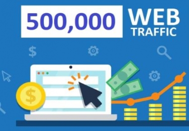 We Drive 500 000 website visitors mostly USA and EU with tracking stats