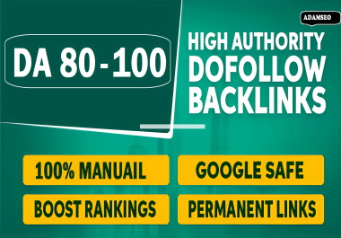 300 high quality profile backlinks from da 80-100 for google good result power boost