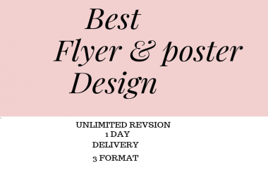 I'll design awesome business flyer