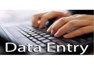 Data entry operator with zero error