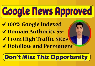 10 Dofollow Guest Posts,  Guest Posting from Google News Sites DR, DA 50+
