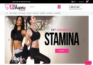 Setup shopify dropshipping store or shopify website