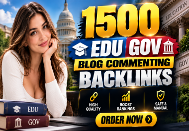 Boost Keyword Ranking In Google With 1500 EDU GOV Blog Commenting Backlinks