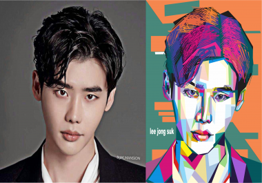 face editing so WPAP is full color