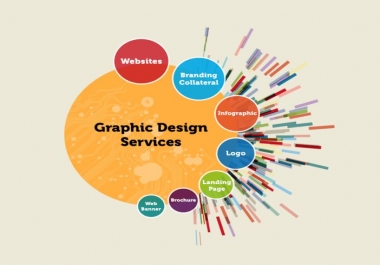 I will do professional graphic designing