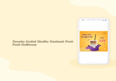 I will design social media post feed and branding design