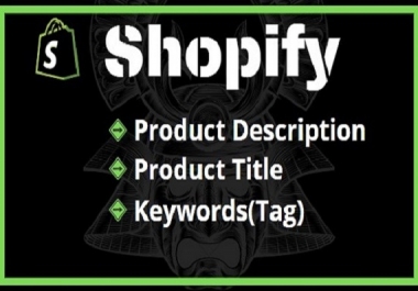 write 40 product description,  SEO Title and keywords