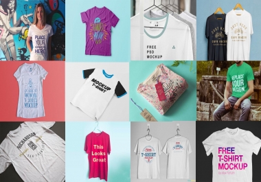3000 Mockups bundle for T-shirt And All pod Products