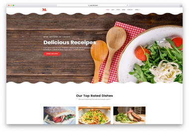 I will create dynamic professional restaurant wordpress website