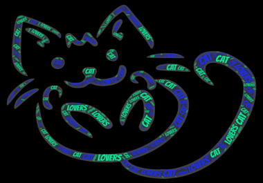 I will create amazing word cloud for you