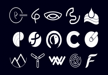 I will design a minimalistic professional logo