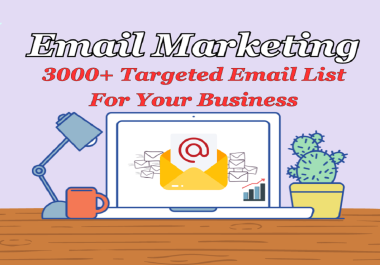 3k niche targeted email list for your business