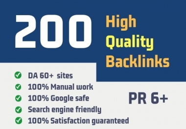 i will 200 unique domain dofollow blogcomment backlinks DA 40 plus low spam scorre