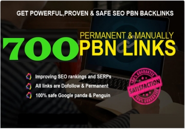 Get Extream 700+ Backlinks in your website with DA/PA/TF/CF with unique content