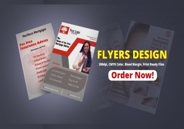 Get amazing FLYER,  BROCHURES design