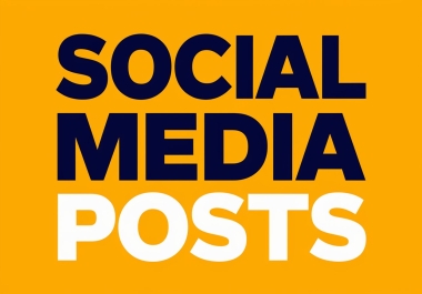 Buy one S0CIAL MEDIA P0ST design services package online to promote your business