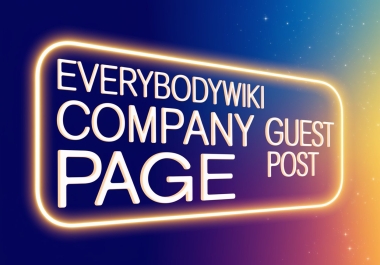 Create an EverybodyWiki page for your business - Guest Posting - Wikipedia alternative branding
