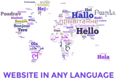 translate theme,  plugin,  template,  app into any language