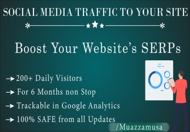 Genuine Visitors to Your Website for 6 Months
