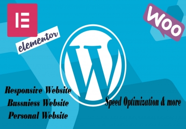 I Will Create Responsive Wordpress Website Or Blogs