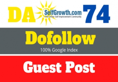 Write and Publish Guest on Selfgrowth