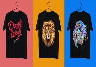 i will design amazing tshirts fast