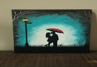 we give best service in canvas painting, logo graphic design