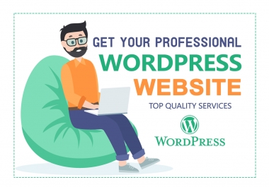 I will create a responsive wordpress website design