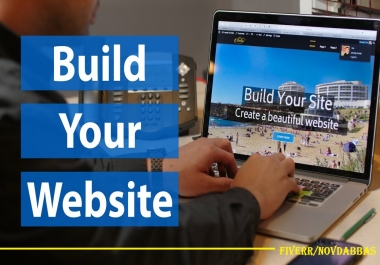 I will create responsive wordpress website design or blog