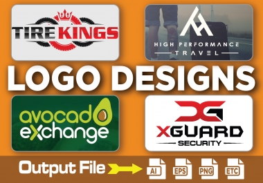 i will design flat,  minimalist,  coraporative logo design with copyright