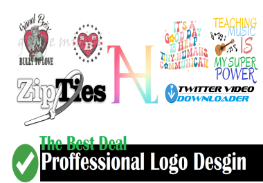 I WILL Do Perfect Professional Logo Design