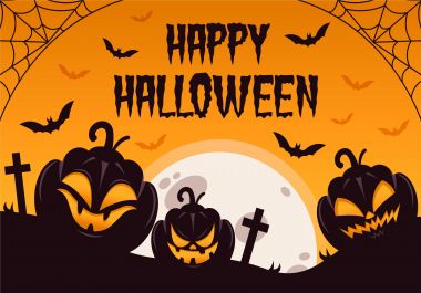 Do fascinating Halloween flyers and posters