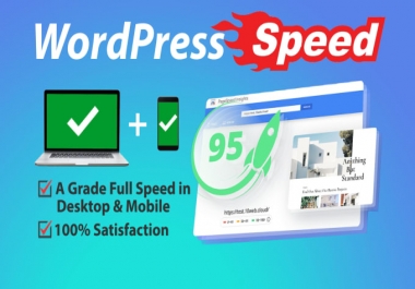 I will speed up wordpress website