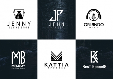 I will do unique minimalist modern business logo design