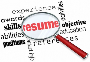 I'll Design,  Edit & Build Your Resume/CV With Satisfaction Guarantee For Your Carrier Within 24 Hour