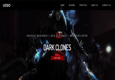 I will Create an Awesome Landing page using HTML5 and css3 and also fix your css issues