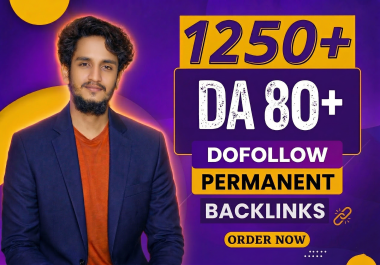 1250+ High Authority Dofollow Moz DA 90+ Guest Posts,  Web 2.0,  Blog Creation & SEO Profile Backlinks