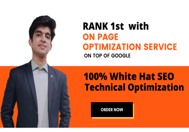 I will do in depth on page SEO and optimize wordpress website