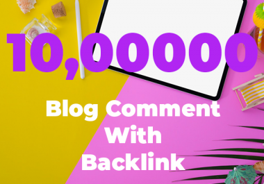 10, 00,000 Provide pro SEO backlinks
