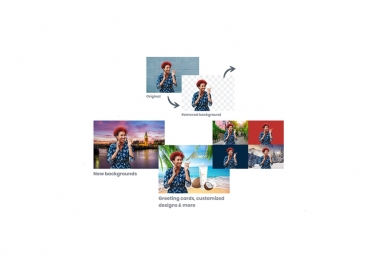Remove image background from image background fast method New background