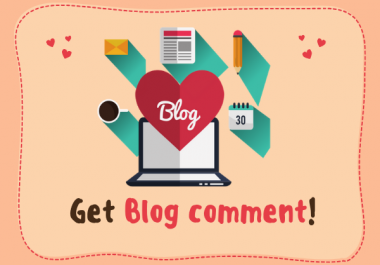 I will do 20 approve dofollow blog comment