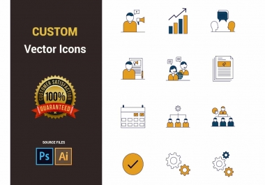 I will design professional App and Web Icons