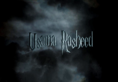 I will customize harry potter movie intro