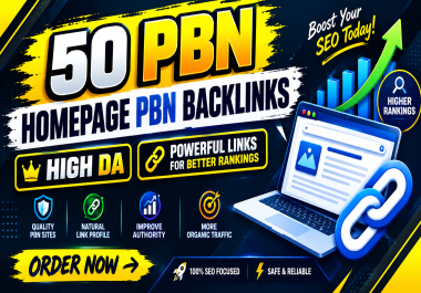 50 Powerful PBN Backlinks - High DA Dofollow Domains for SEO Growth