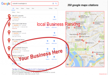 I will create 25,000 google maps citations for ranking to top on google
