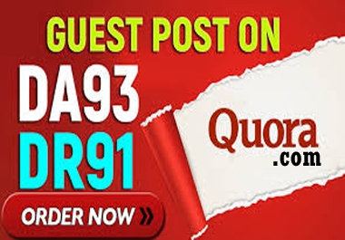 i will do guest post on quora. com