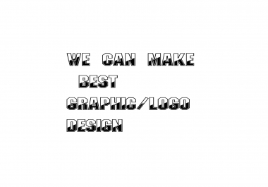WE CREATE A GRAPHIC AND LOGO DESIGN FOR YOU