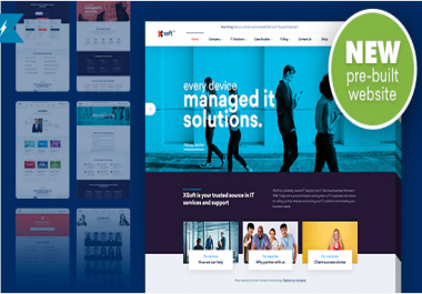 i will build responsive wordpress website design and blog